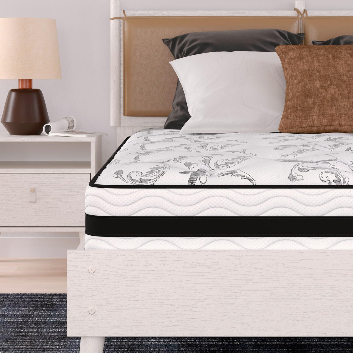 Signature Design by Ashley Chime 10 Inch Twin Hybrid Mattress in a Box