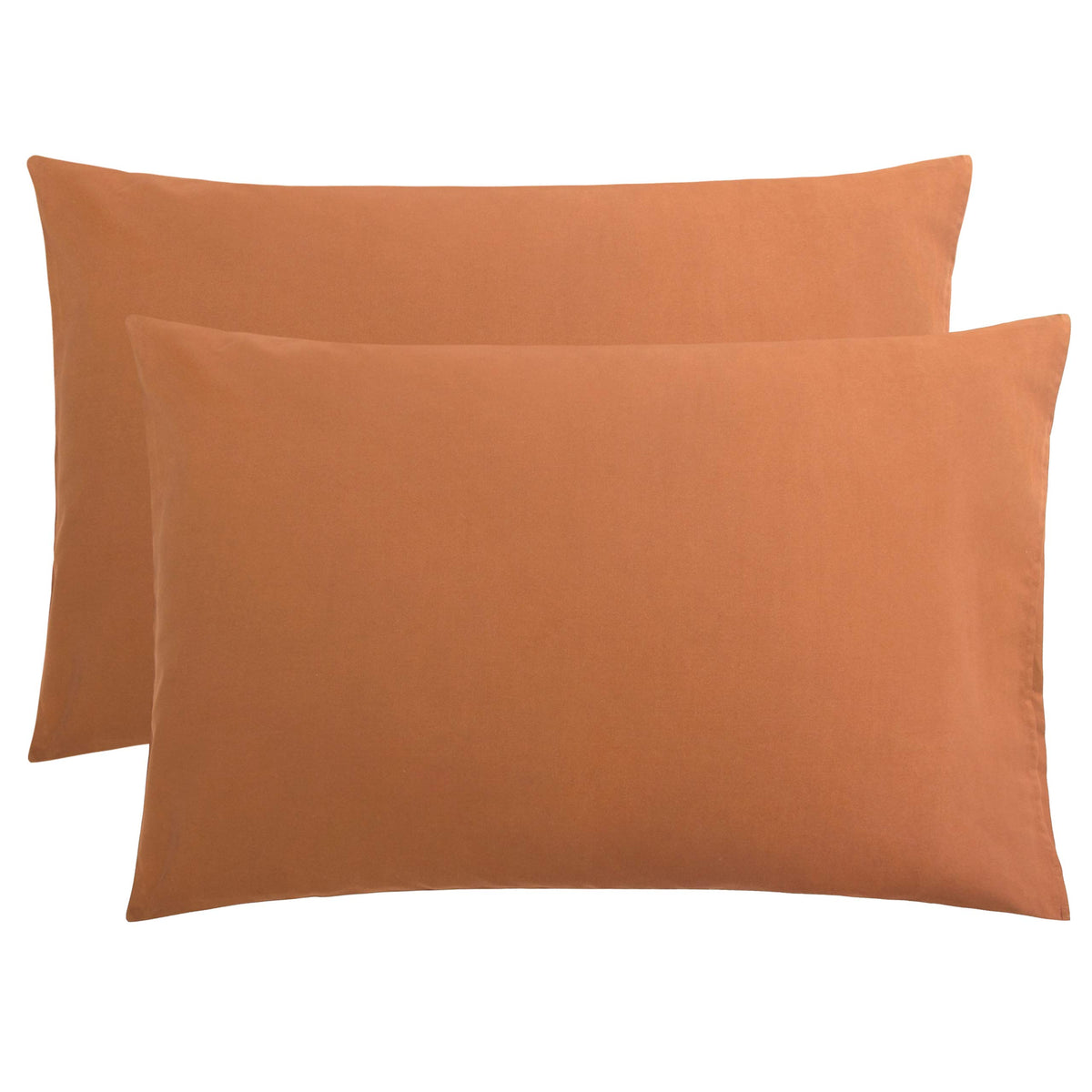 FLXXIE 2-Pack Microfiber King Pillow Cases, Envelope Closure, Navy