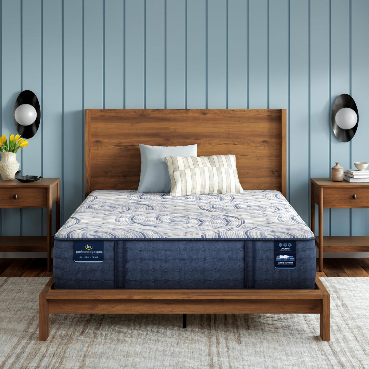 Serta Perfect Sleeper Pro Valais 15" Plush Pillow Top Cal King Mattress