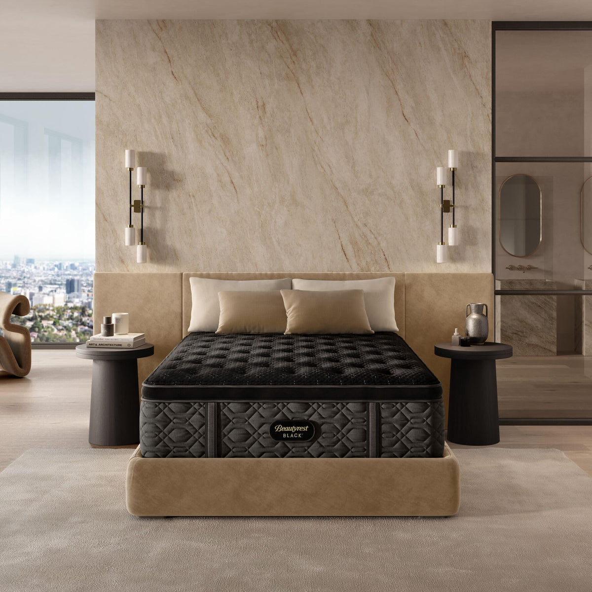 Beautyrest Black Series Three 16.5" Firm Pillow Top Full Mattress