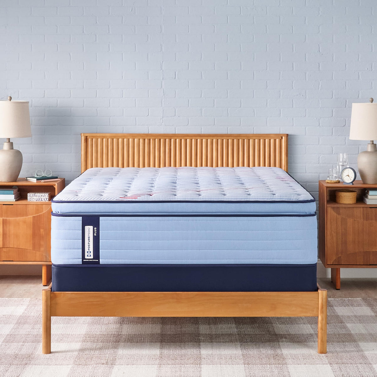 Sealy Posturepedic® Plus Glenshaw 15" Firm Pillowtop Innerspring Mattress - King