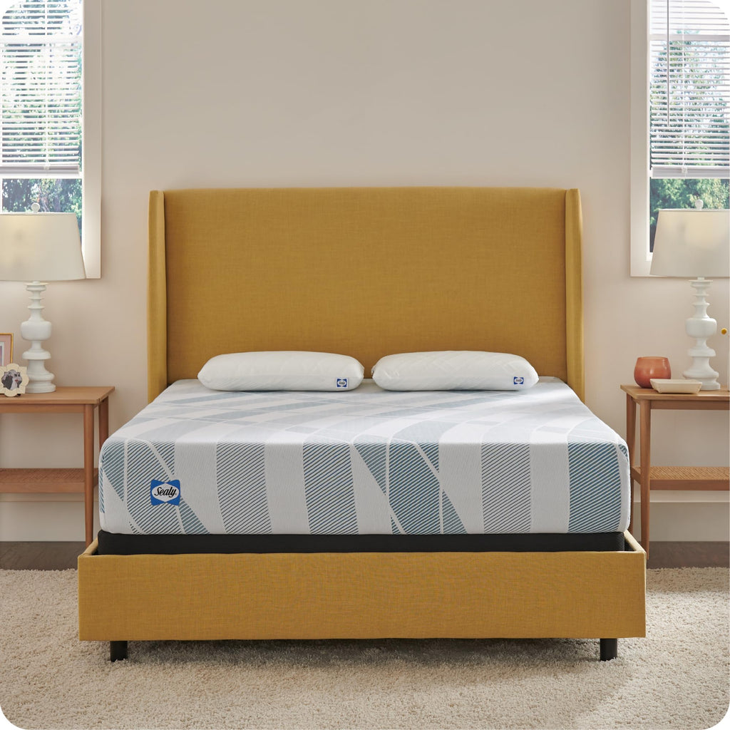 Sealy Dreamlife 12” Hybrid Mattress-in-a-Box, King, SealyComfort Gel Memory Foam, SealyResponsive Encased Coils, Surface-Guard Technology