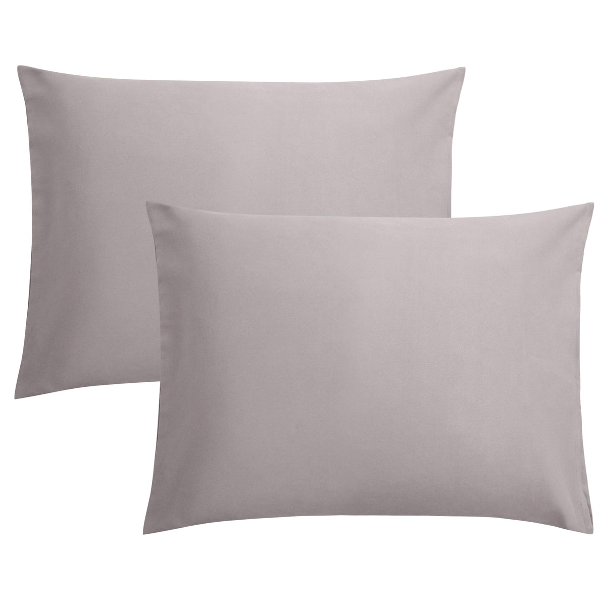 FLXXIE 2-Pack Microfiber King Pillow Cases, Envelope Closure, Navy