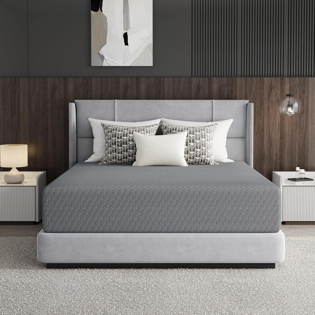 Novilla 14 inch King Size Mattress, Cooling Memory Foam Mattress King