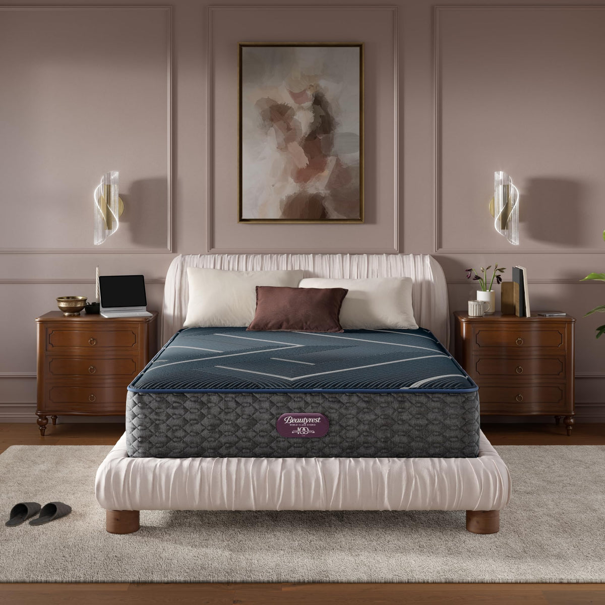 Beautyrest World Class Level Three Firm 13" Hybrid Queen Mattress