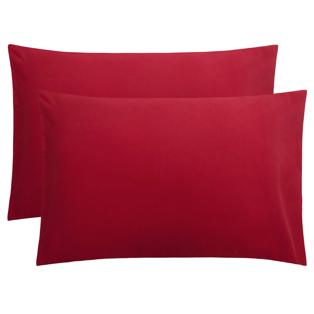 FLXXIE 2-Pack Microfiber King Pillow Cases, Envelope Closure, Navy