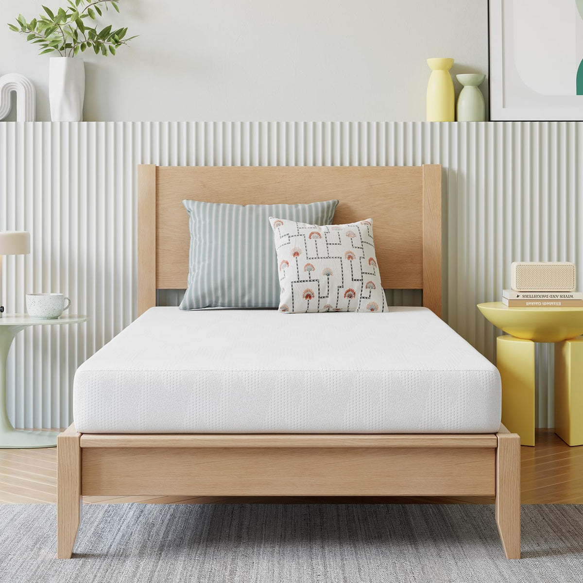 Novilla Twin Bed Mattress, 8 Inch Twin Size Mattress with Gel Memory Foam