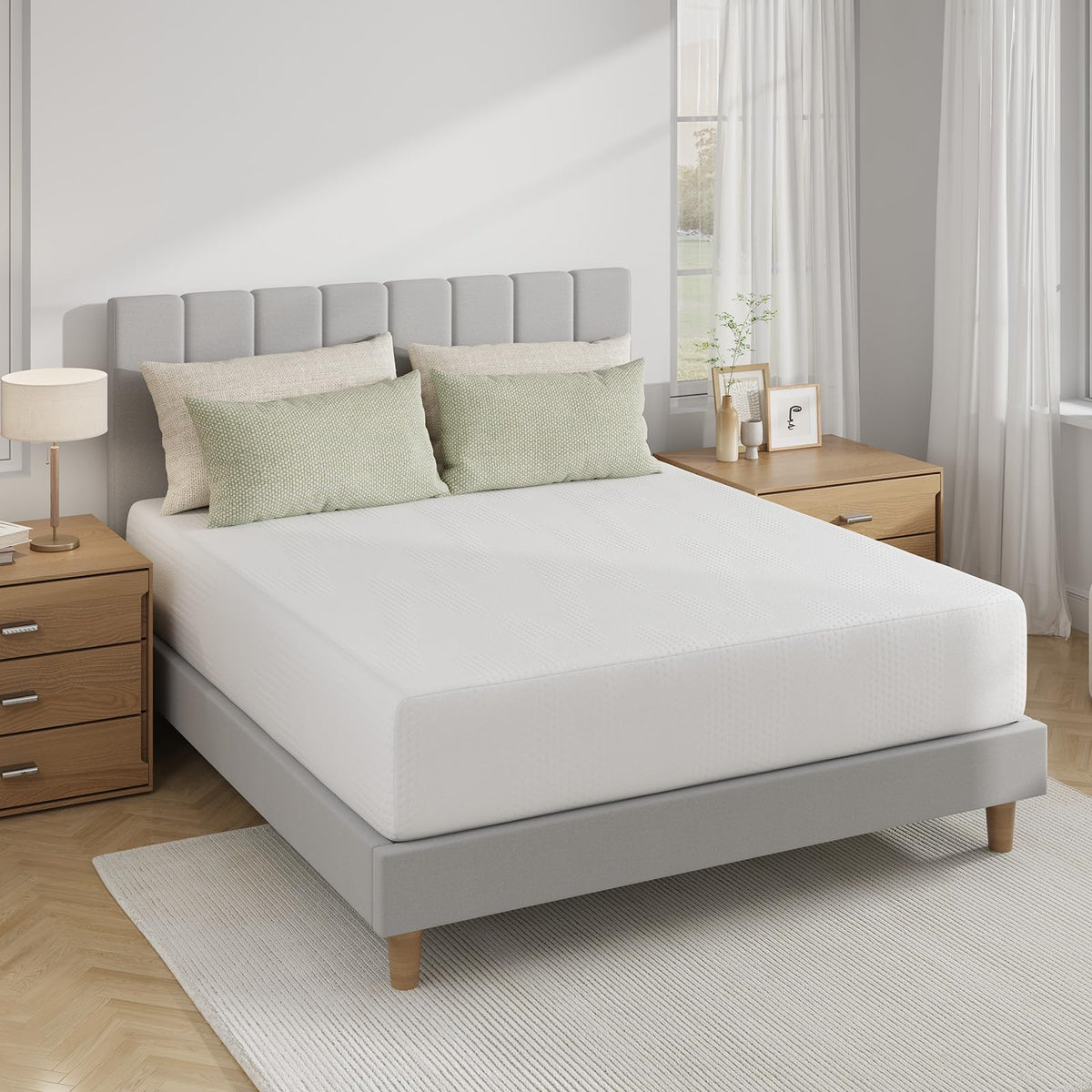 Novilla Twin Bed Mattress, 8 Inch Twin Size Mattress with Gel Memory Foam