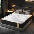 LETMOON Luxury Twin Mattress 8 Inch, Hotel Level Hybrid Twin Size Bed in a Box, Gel Memory Foam & 7-Zone Ergonomics Targeted Support, CertiPUR-US Mattress for Kids, Teens, Singles, Bunk Beds & Dorms