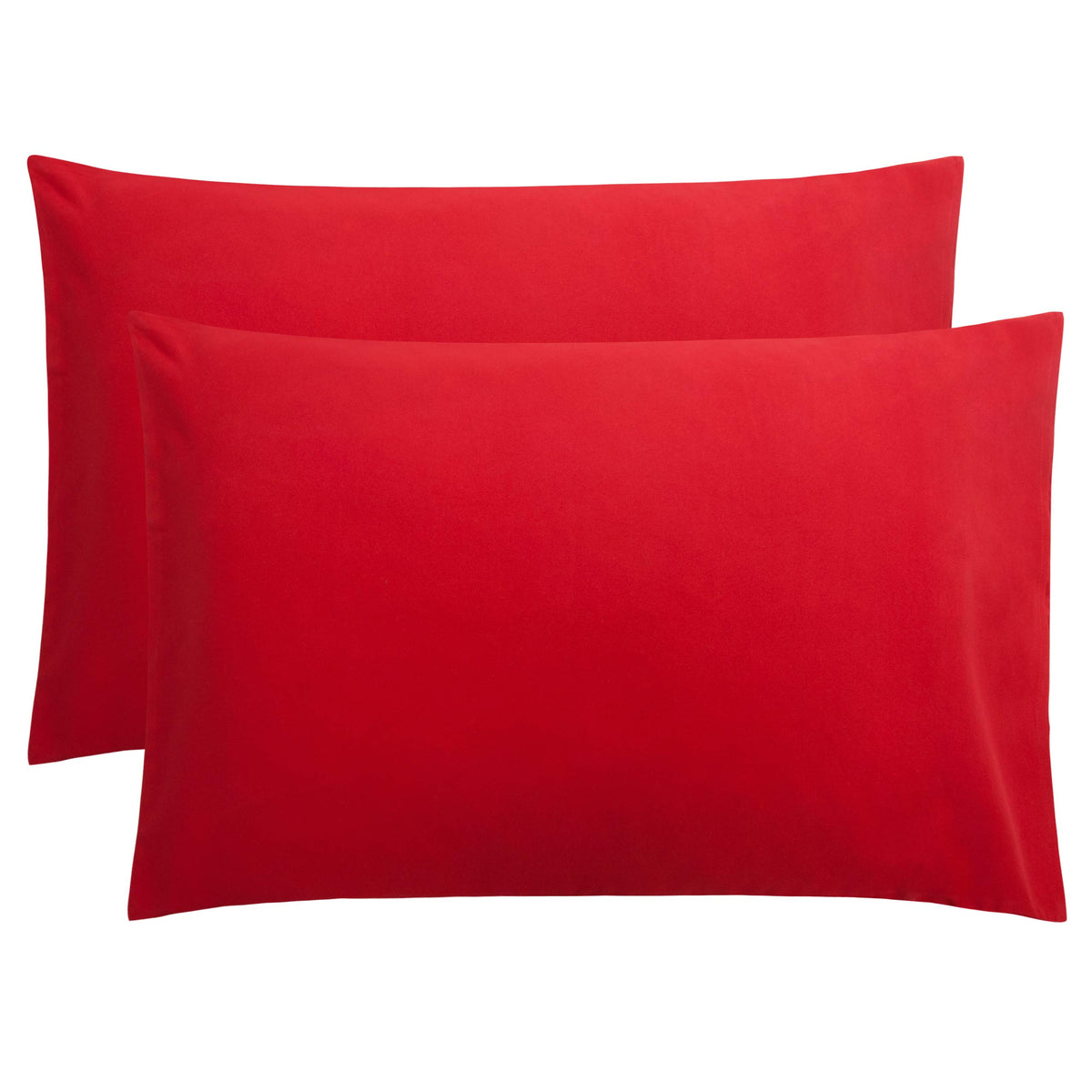 FLXXIE 2-Pack Microfiber King Pillow Cases, Envelope Closure, Navy