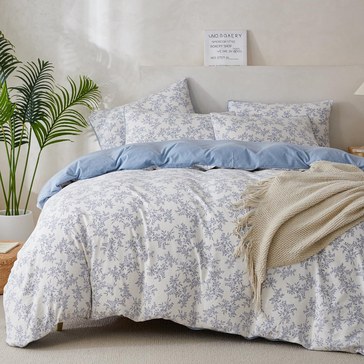 Sage Green Queen Size Comforter Set Striped 100% Soft Washed Microfiber Jacquard 3 Pieces Striped Bedding Sets Green White Comforter Queen for All Seasons and 2 Pillowcases Comfort Breathable