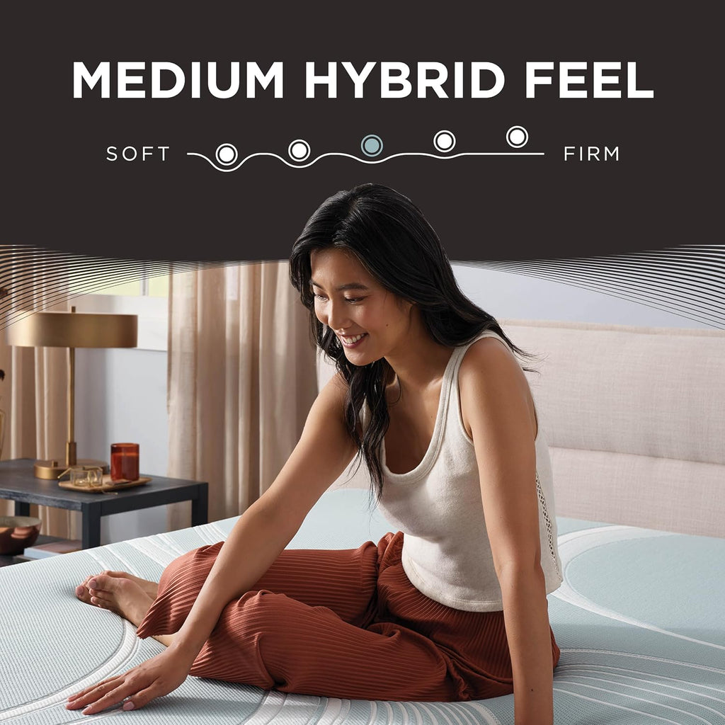 TEMPUR- LuxeAdapt 2.0 Firm 13 inch Memory Foam Mattress, Queen