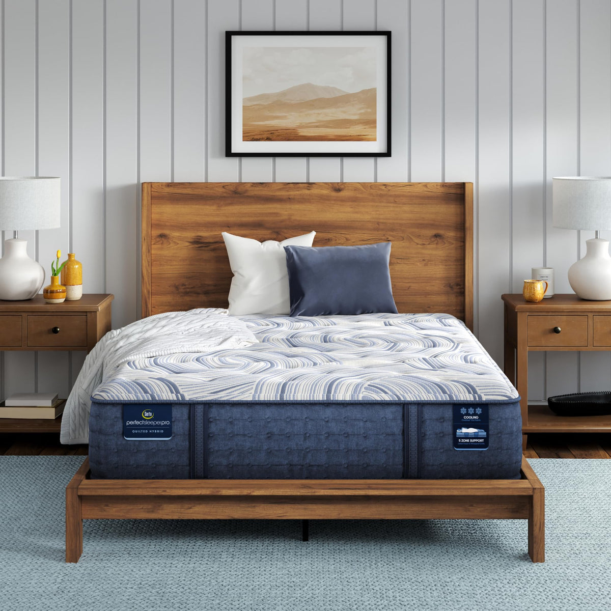 Serta Perfect Sleeper Pro Valais 15" Plush Pillow Top Cal King Mattress