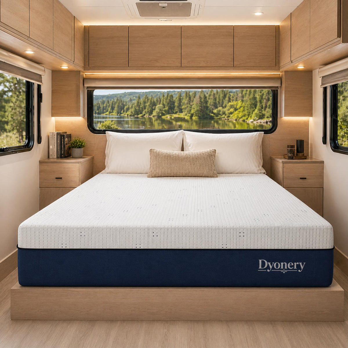 Dyonery Queen Mattress 12 Inch Gel Memory Foam Mattress Firm Support