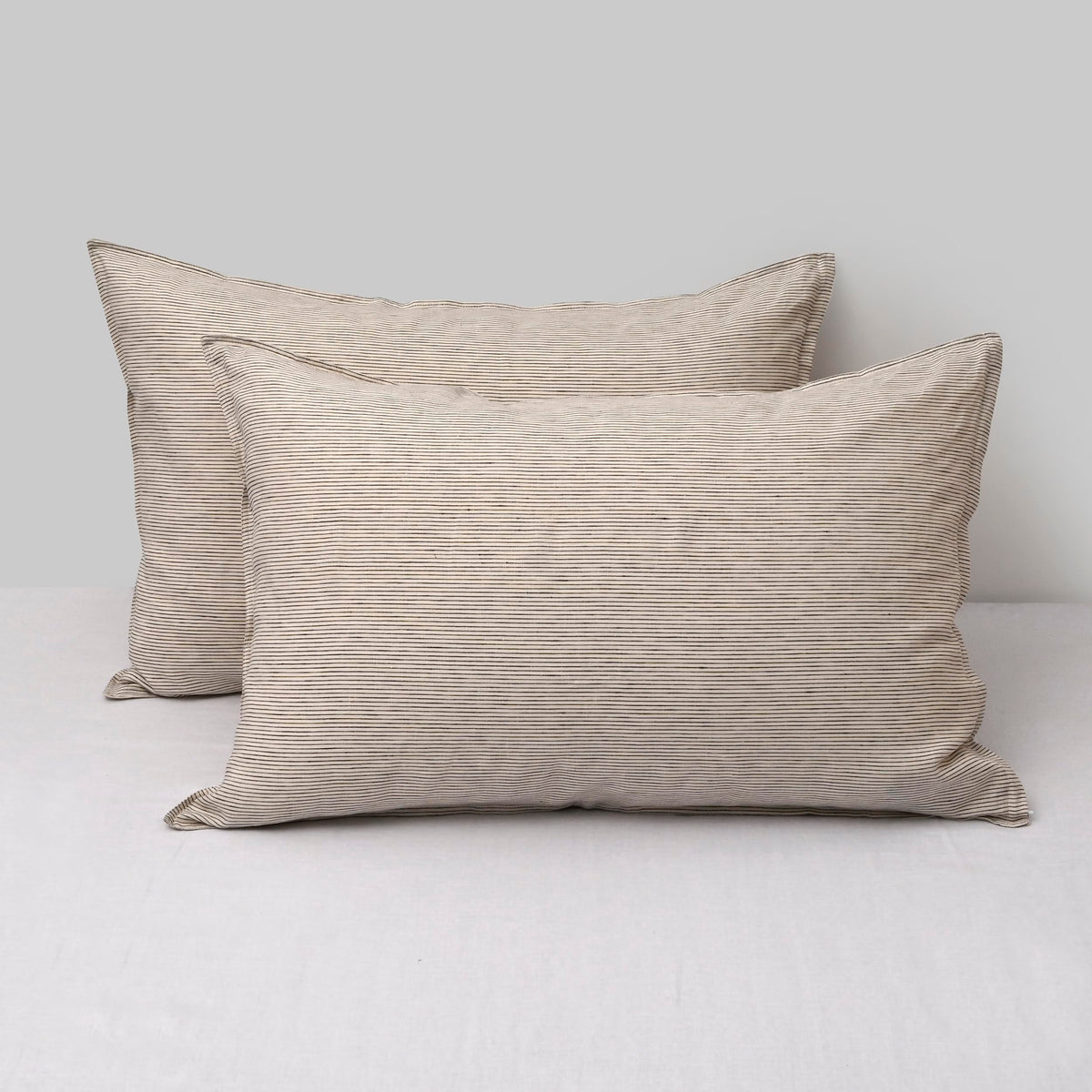 CHUFFED 100% Pure French Linen Body Pillow Cover 1 Pack,20x54 Inches, Ultra Soft & Breathable,Stone Washed Cooling Flax Linen Pillow Case with Hidden Zipper Closure for Adults