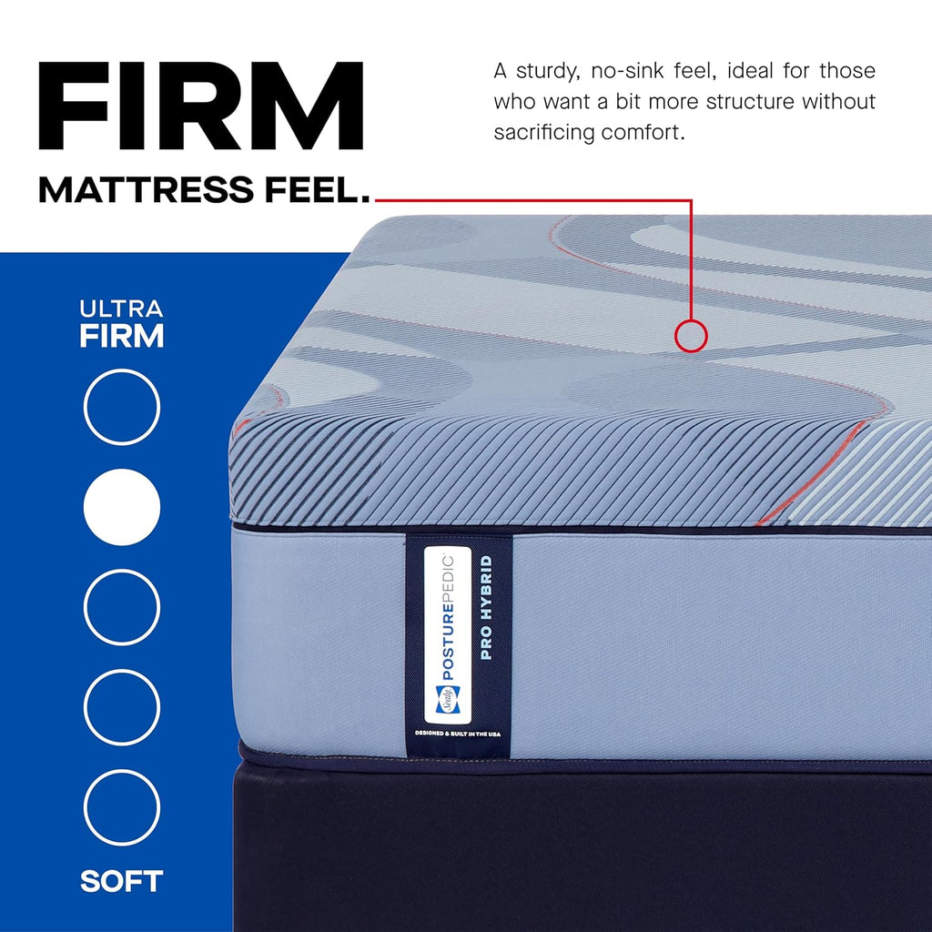 Sealy Posturepedic® Pro Haverford 13" Firm Tight Top Hybrid Mattress - King