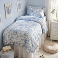 Madison Park Essentials Pink Floral Comforter Set with Sheets King,7pc
