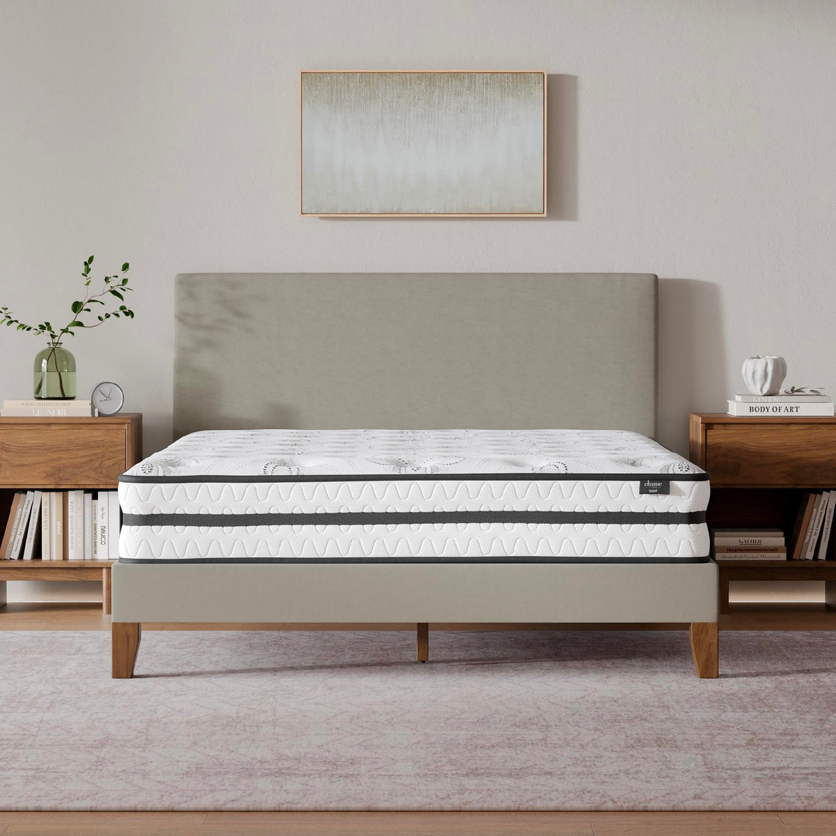 Signature Design by Ashley Chime 10 Inch Twin Hybrid Mattress in a Box