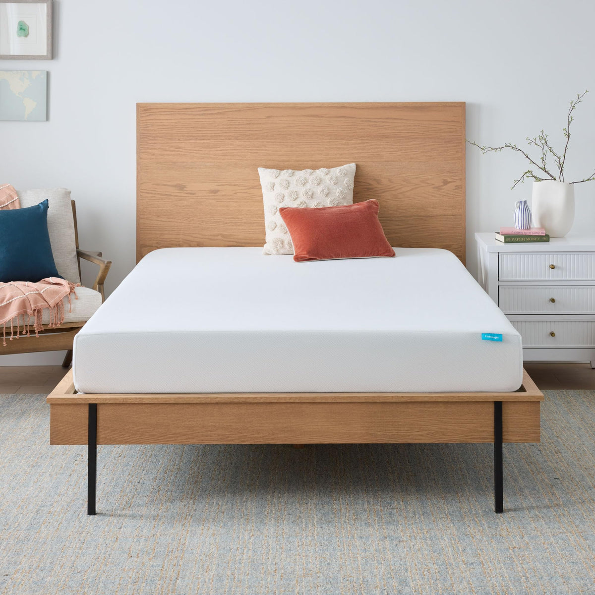 Linenspa 10 Inch Gel Infused Memory Foam Mattress – Queen Size – Medium Plush - Cooling Gel - Mattress in a Box - Primary or Guest Bedroom - Pressure Relieving and Breathable – CertiPUR-US Certified
