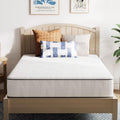 Novilla 10 Inch Queen Size Mattress, Hypoallergenic & Back Pain Relief, Hybrid Queen Mattresses in a Box with Smarts Coils, Fiberglass Free CertiPUR-US Certified Colchones No Box Spring Needed