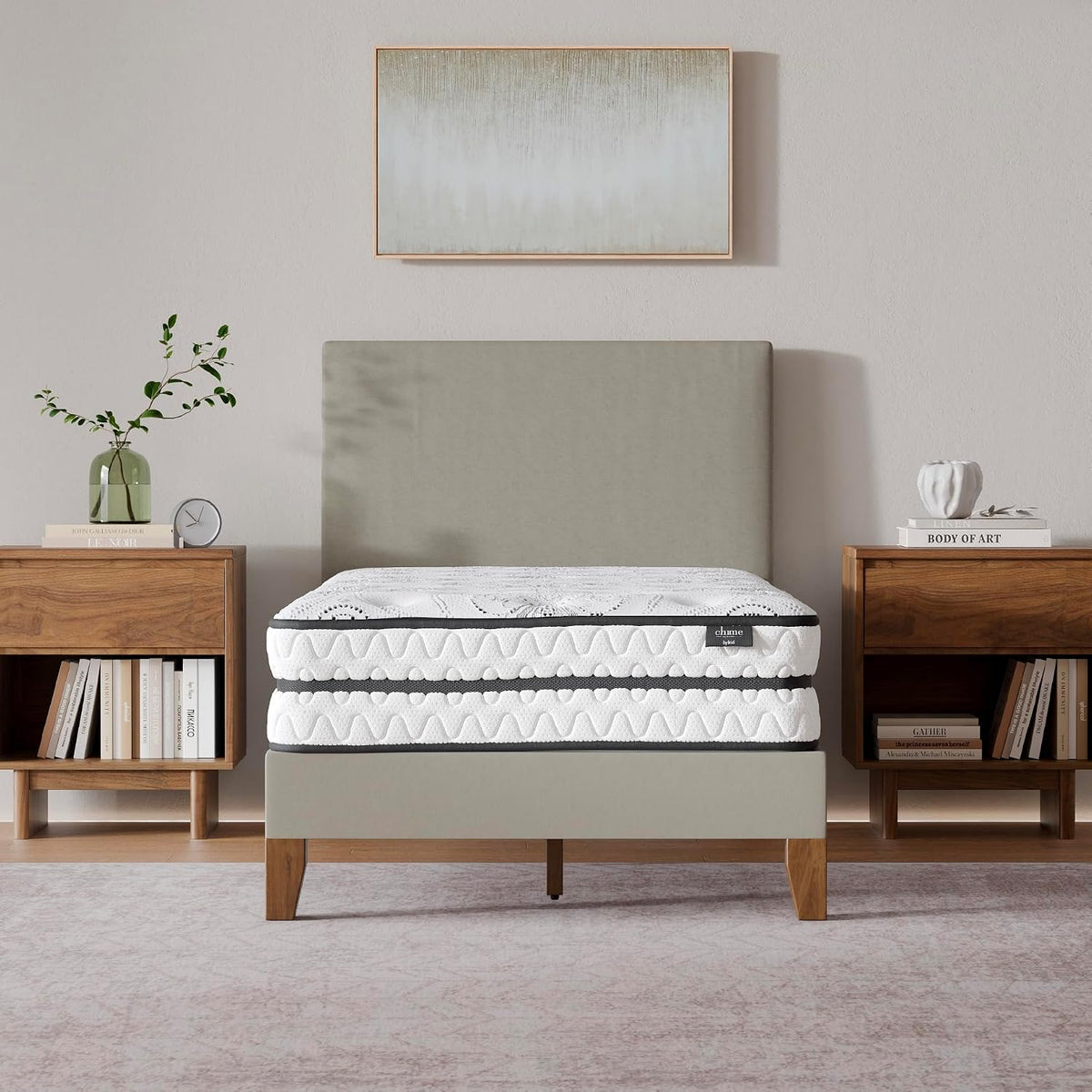 Signature Design by Ashley Chime 10 Inch Twin Hybrid Mattress in a Box