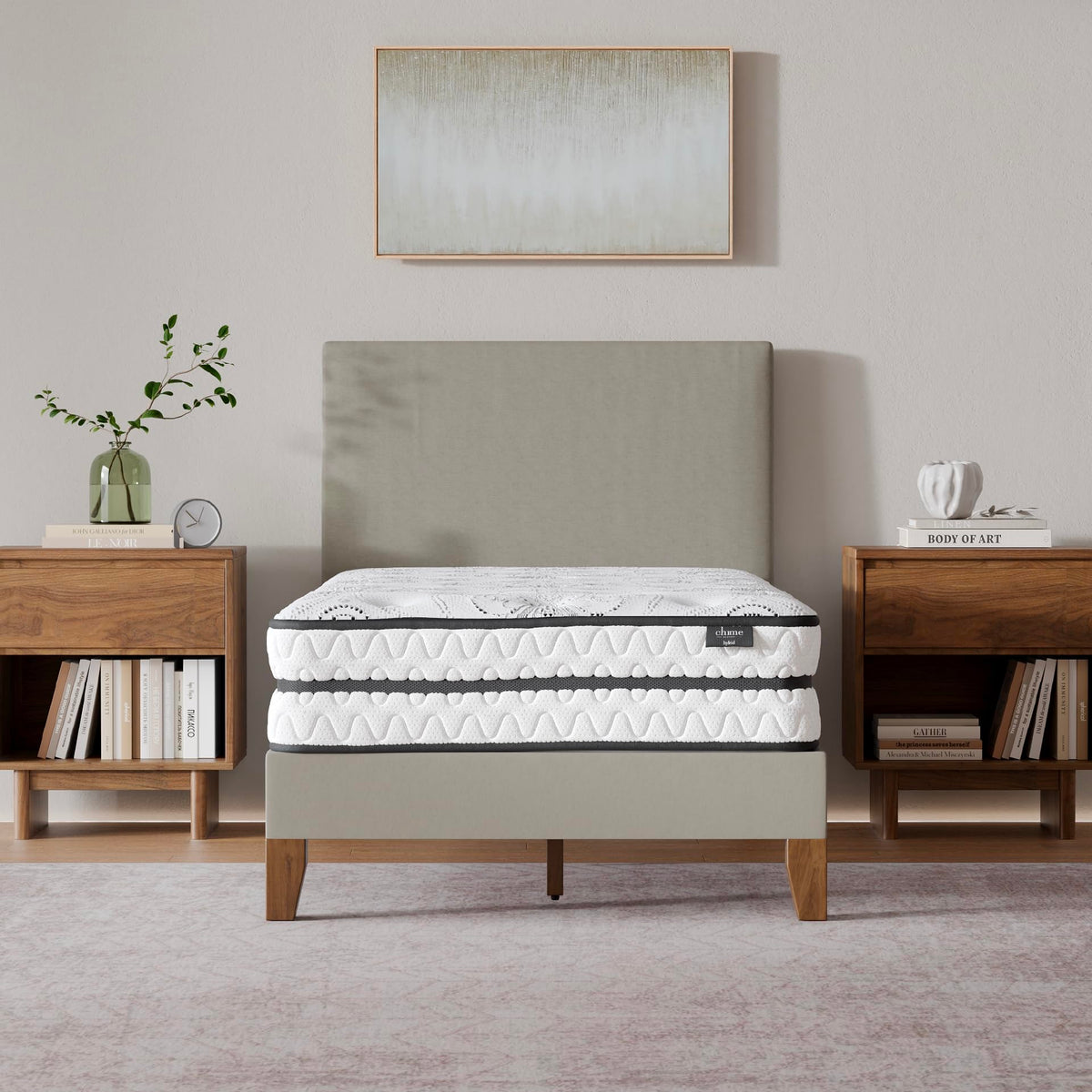 Signature Design by Ashley Chime 10 Inch Twin Hybrid Mattress in a Box
