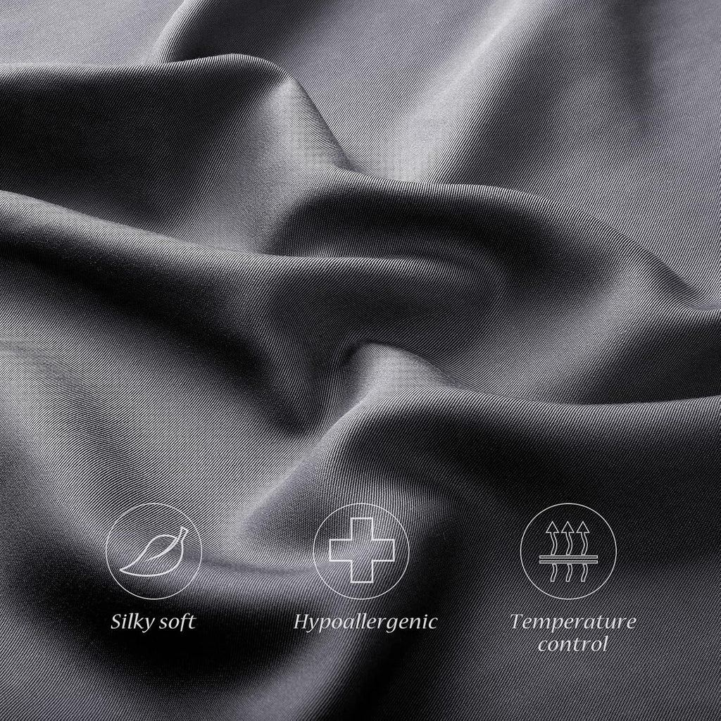 Cooling Side Sleeper Curved Pillowcase Queen 1 Pack 20 * 30 Dark Grey