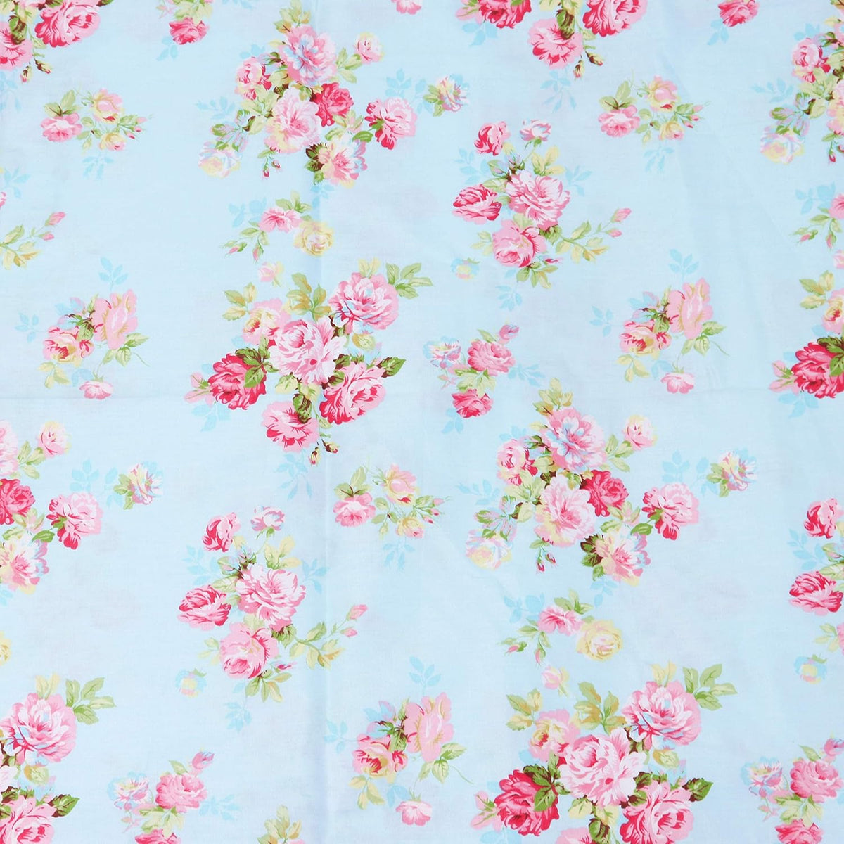 Cotton Pillow Cases Standard Size Set of 2, Flower Printed Queen Pillowcases, Premium Quality Machine Washable