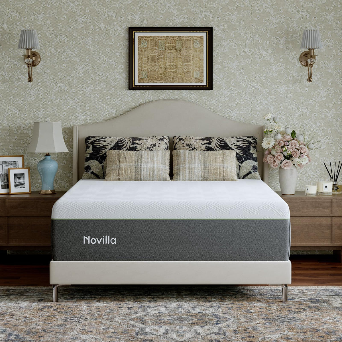 Novilla Full Size Mattress, 10 inch Gel Full Size Memory Foam Mattress