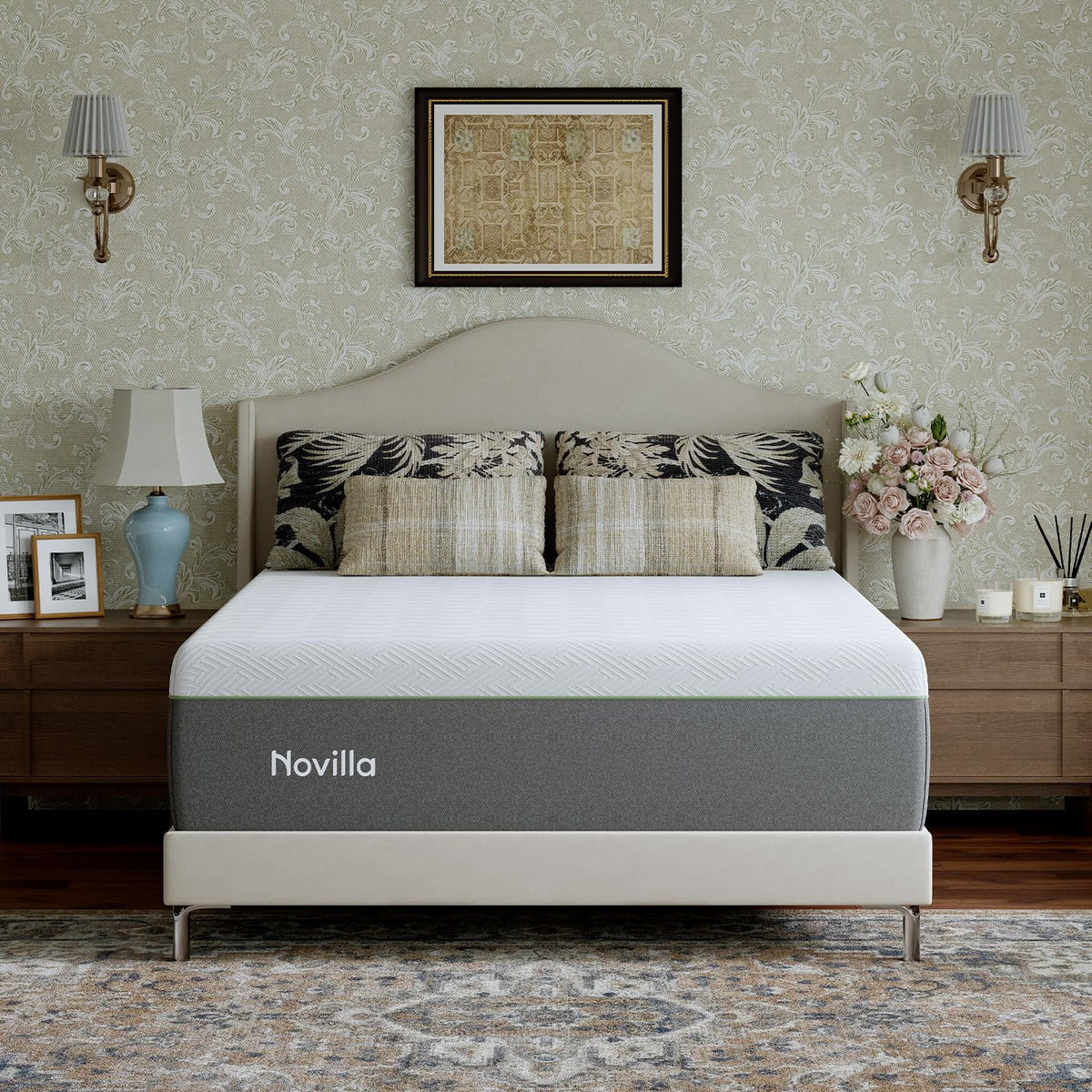 Novilla Full Size Mattress, 10 inch Gel Full Size Memory Foam Mattress