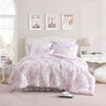 Laura Ashley - Queen Size Comforter Set with Matching Shams