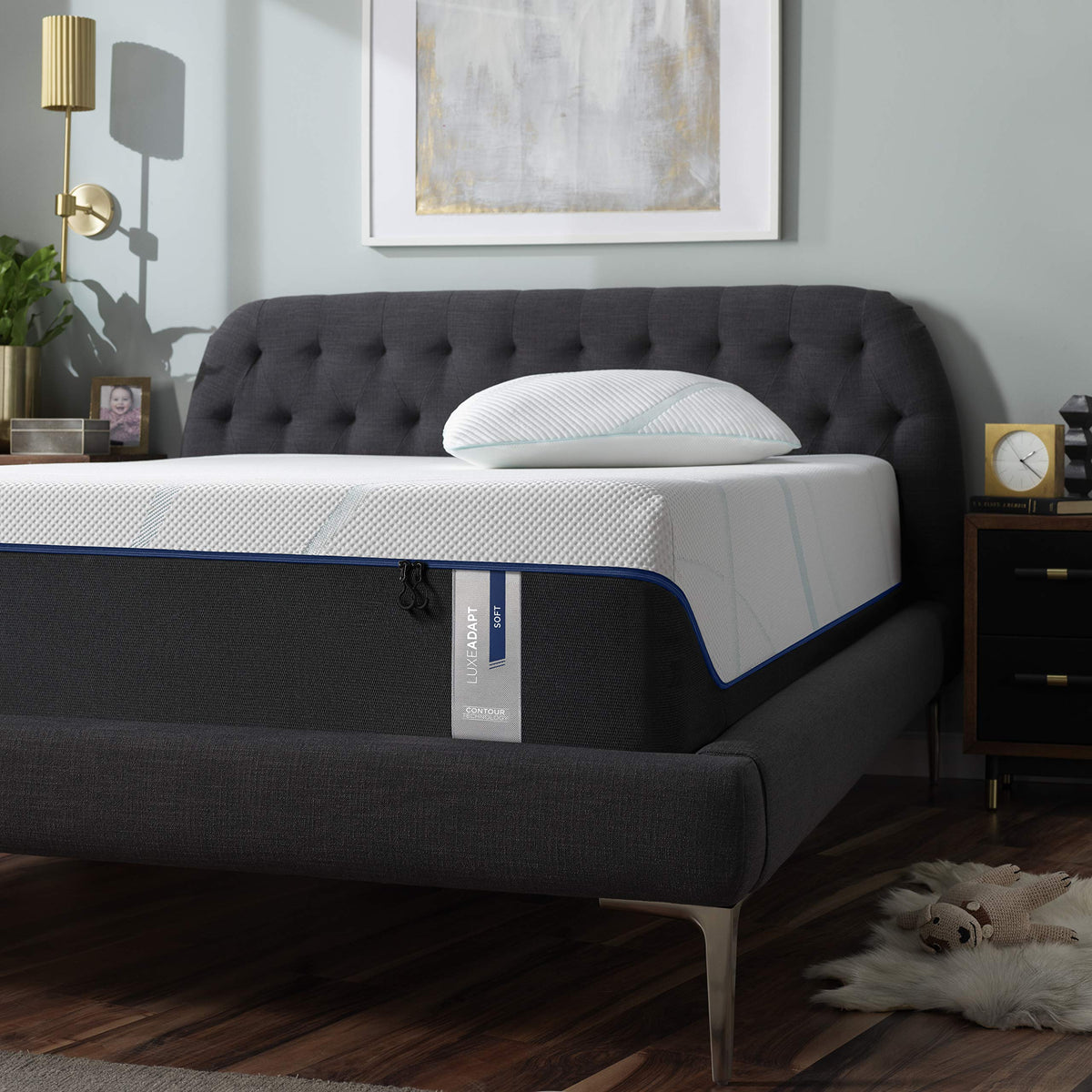TEMPUR- LuxeAdapt 2.0 Firm 13 inch Memory Foam Mattress, Queen