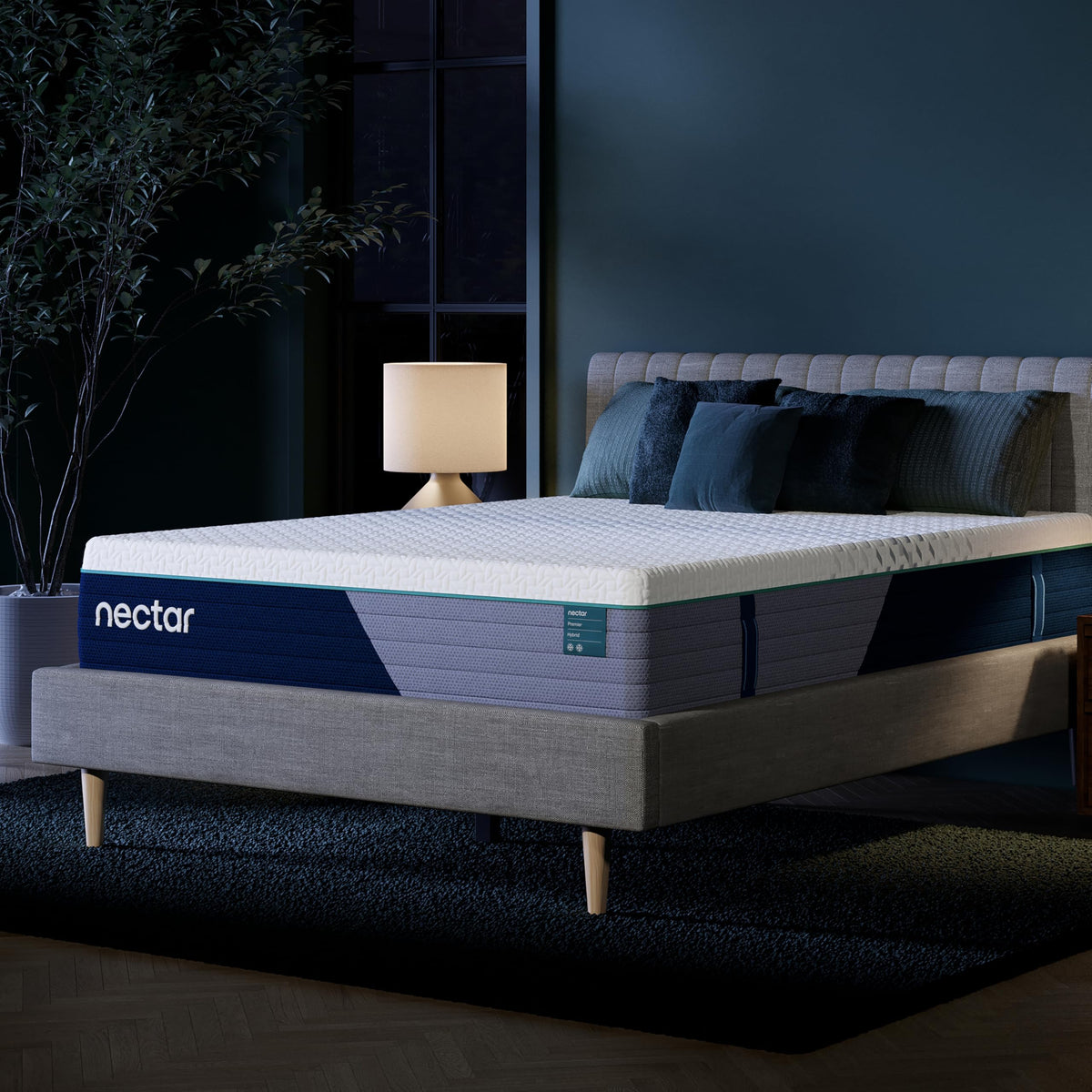 Nectar Ultra 15” Hybrid Mattress, Queen, Soft Feel, 1-Year Trial