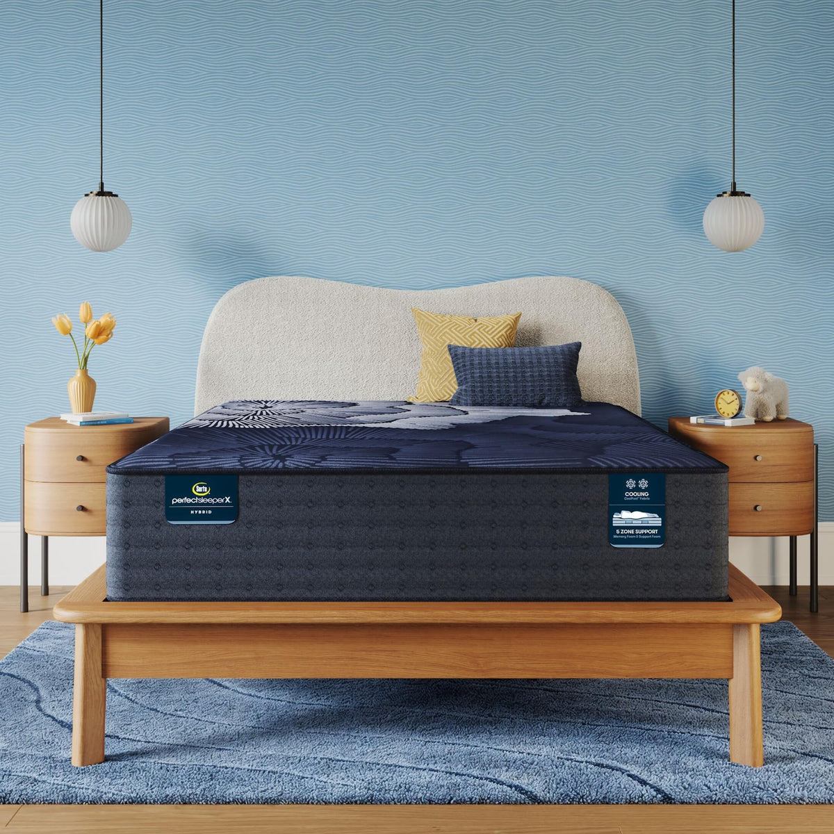 Serta Perfect Sleeper X Prescott 14" Medium Firm King Hybrid Mattress