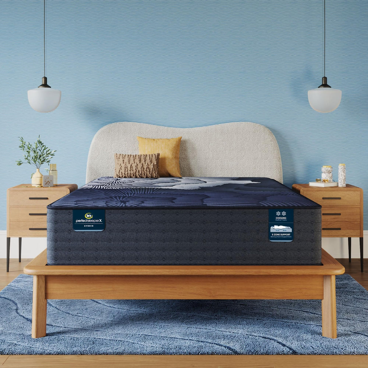 Serta Perfect Sleeper X Prescott 14" Medium Firm King Hybrid Mattress