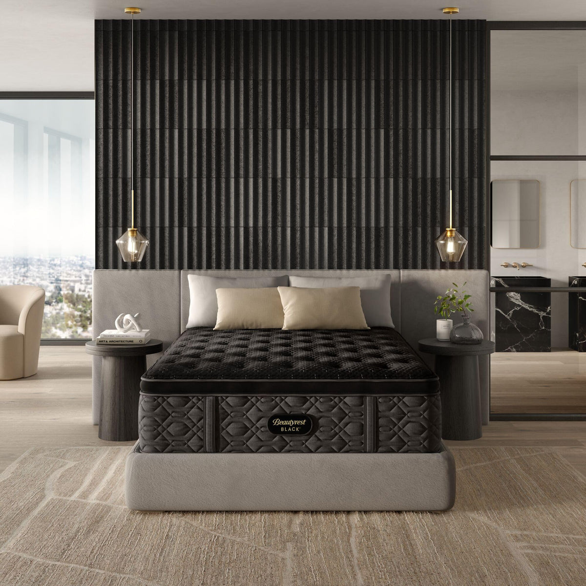 Beautyrest Black Series Three 16.5" Firm Pillow Top Full Mattress