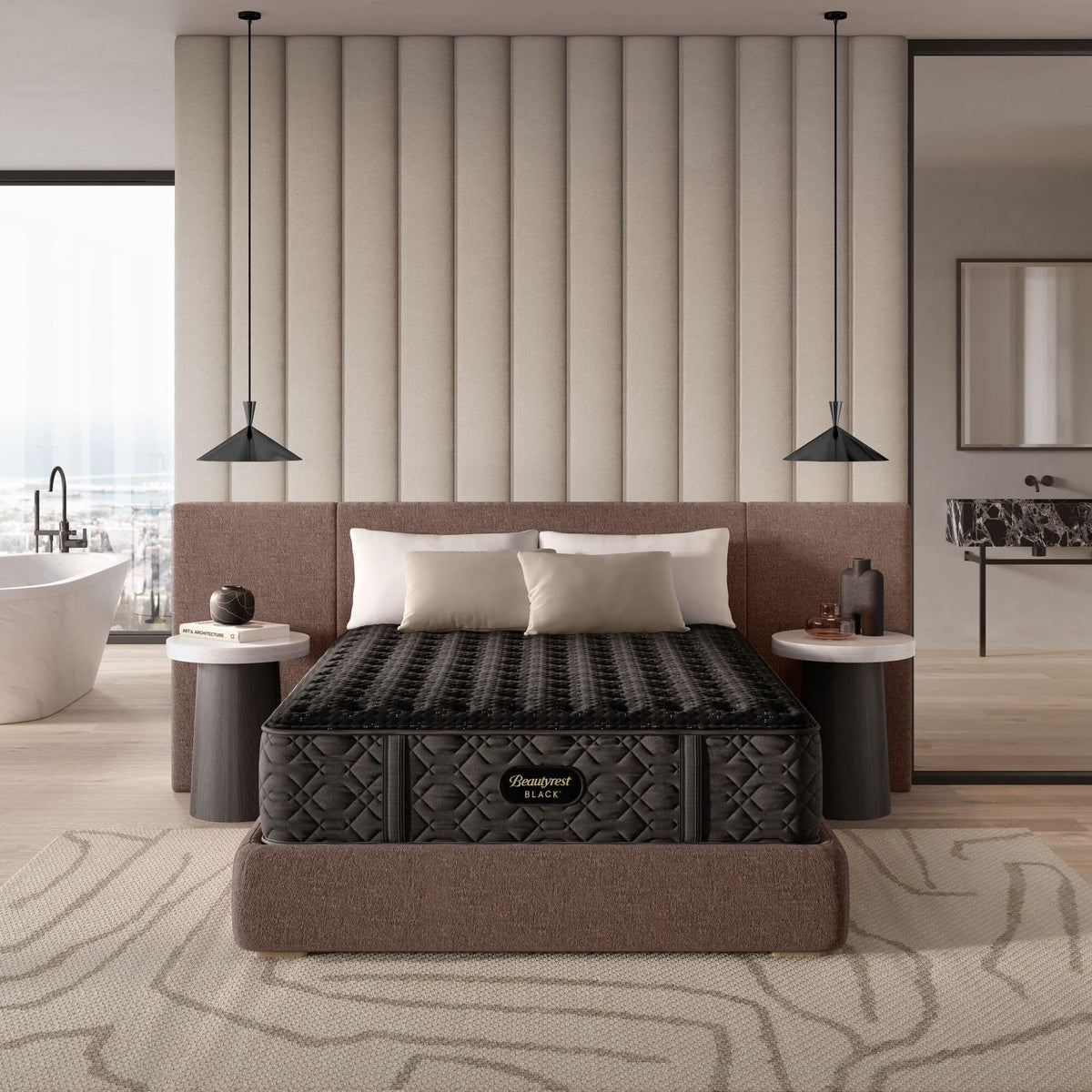 Beautyrest Black Series Three 16.5" Firm Pillow Top Full Mattress