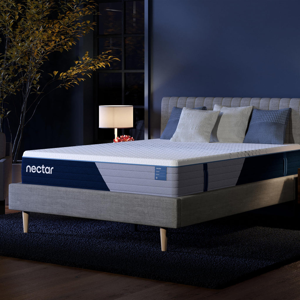 Nectar Ultra 15” Hybrid Mattress, Queen, Soft Feel, 1-Year Trial
